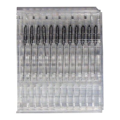 Tip cleaning needles, large, (pkg of 6)