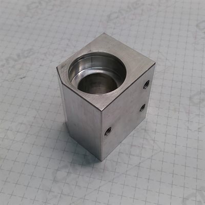 Support block for GP connector