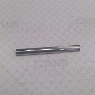 1 / 4 x 3 / 4 x1 / 4 x 2 1 / 2 OAL Single O Flute Plastic