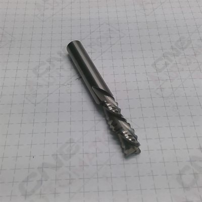 3 / 8" x 1" x 3 / 8" x3" OAL 3 fl Rougher D / S