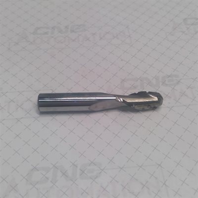 3 / 8 x 1 x 3 / 8 x 3"OAL 2F Ballend rougher finisher