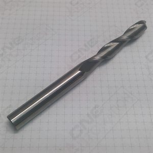 1 / 2 x 3 x 1 / 2x6oal 2fl upshear ballnose extra long