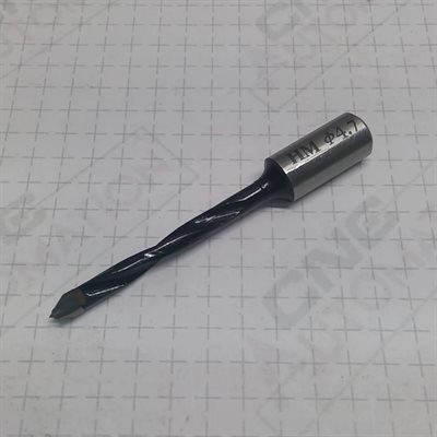 3 / 16 ( 4.7mm ) x 70mm Drill Bit Right