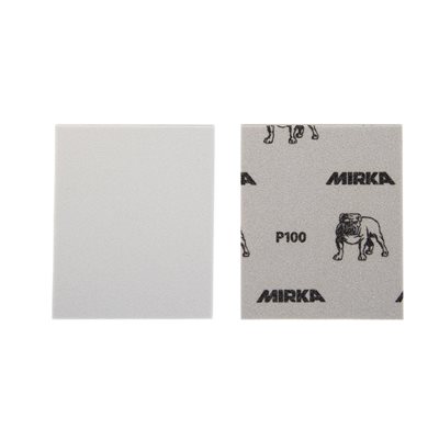 Single Sided Abrasive Sponge - 4.5 x 5.5 x .25in - 220 Grit (20 / pkg)