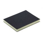 Double Sided Abrasive Sponge - 3.75 x 4.75in - 120 Grit (10 / pkg)