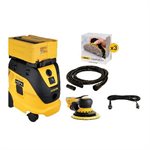 MIRKA® DEROS 6" / 5mm Electric Sander & AFC Dust Extractor Kit