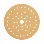 Gold 6in 50 Hole Multifit Grip Discs - 180 Grit (50 / pkg)