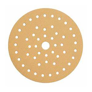 Gold 6in 50 Hole Multifit Grip Discs - 180 Grit (50 / pkg)