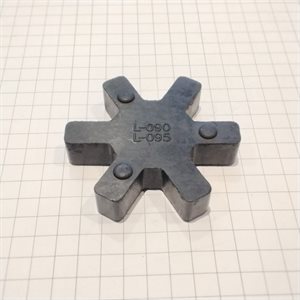 Rubber star for coupler