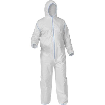 CoverMe XP1000 Microporous Coverall - White - Size: Small (25 per case)