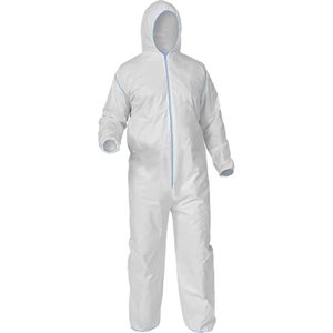 CoverMe XP1000 Microporous Coverall - White - Size: Large (25 per case)