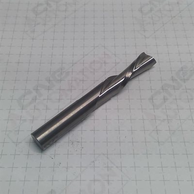 3 / 8 x 1.25 x 3 / 8 x 3" oal down 2 flute