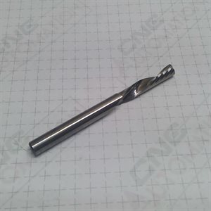 1 / 4 x 1-1 / 4 x 1 / 4 x 3-1 / 4" Down O Flute Hrd Plastc